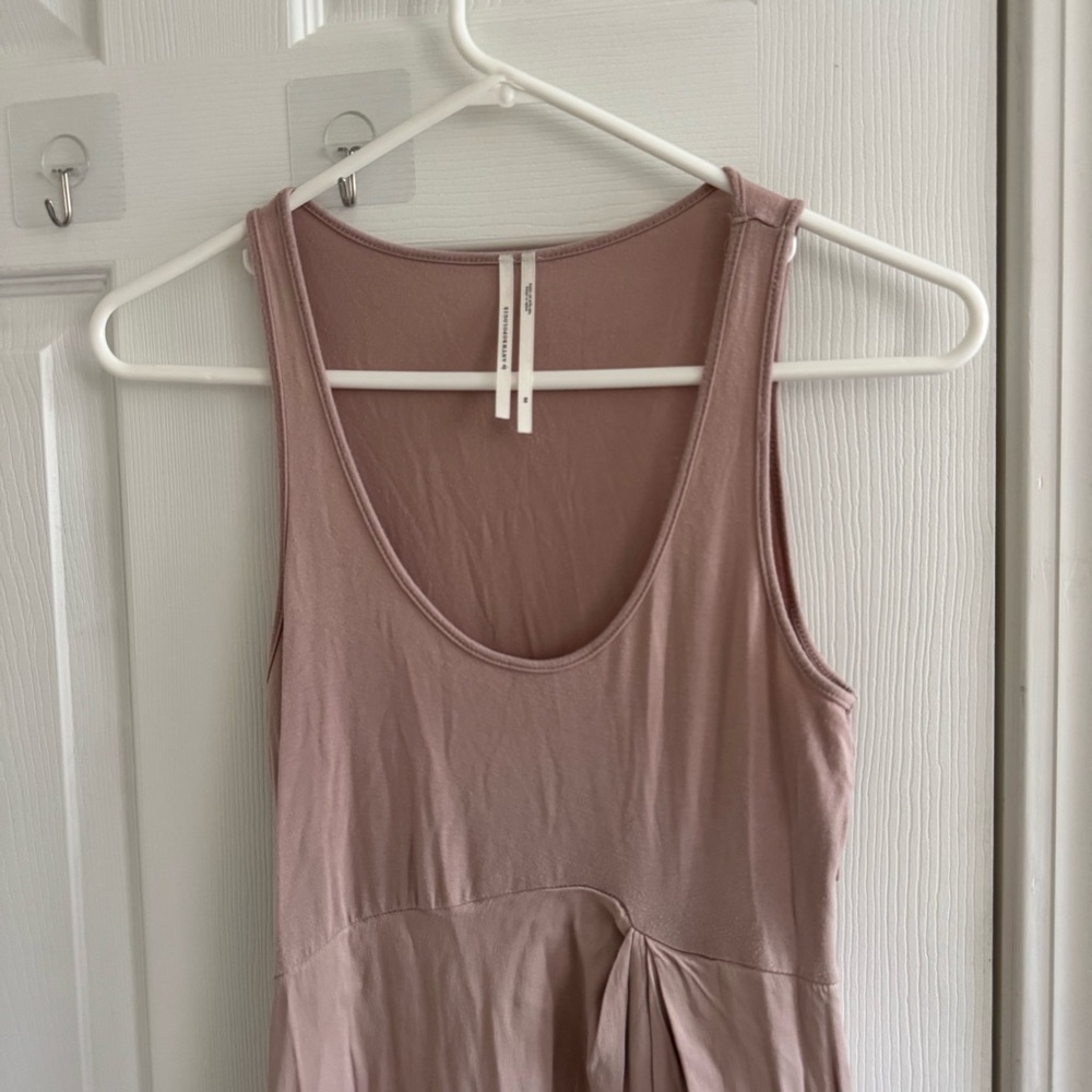 ANTHROPOLOGIE Gemini Twofer Satin Maxi Dress XS - Picture 4 of 11
